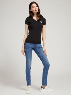 Guess T-shirt met logo Zwart - XS