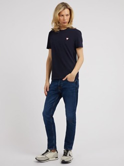 Guess T-Shirt Met Pasvorm Slim Blauw