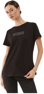 Guess T-Shirts Guess , Black , Dames - M,S,Xs