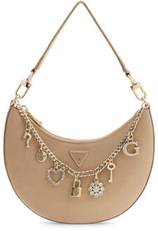 Guess Tasmin mini schoudertas - maat One size Wit