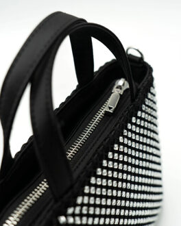 Guess Tasmin mini tote tas Zwart - One size