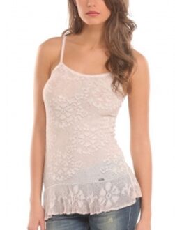 Guess top - Alicia tank - pink champagne Roze - M