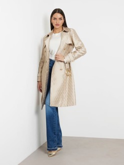 Guess Trench 4G-Logo Jacquard Beige - XS