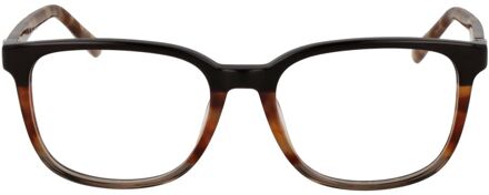 Guess Tweekleurige Rechthoekige Bril Zwart - One Size