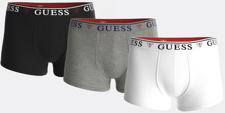 Guess Verpakking 3 Boxershorts Met Logo Wit multi - S