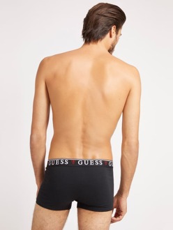 Guess Verpakking 3 Boxershorts Met Logo Zwart - S