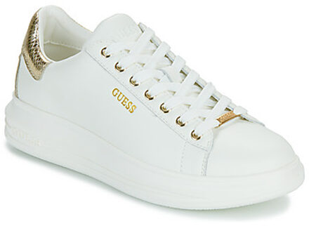 Guess Vibo Sneakers In Echt Leer Goud multi - 35