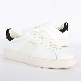Guess Vice heren sneakers in wit/zwart - EU 39