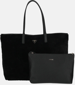 Guess Victtoria shopper L black Zwart