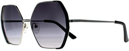 Guess Vierkant Vrouwen Zilver Zwart Grijs Gradiënt GF0387 - One Size
