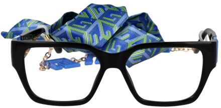 Guess Vierkante Montuur Bril Zwart