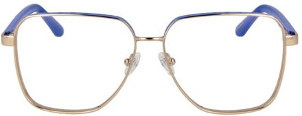 Guess Vierkante Zonnebril Bruin - One Size