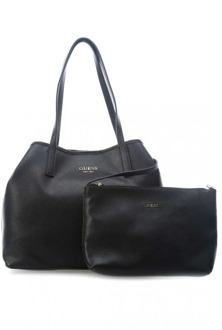 Guess Vikky Dames Large Tote - Black