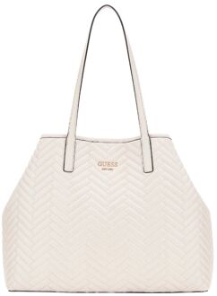 Guess Vikky Ii Grote 2 In 1 Tote Wit