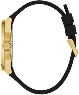 Guess Vinyl Heren Horloge Zwart GW0790G1