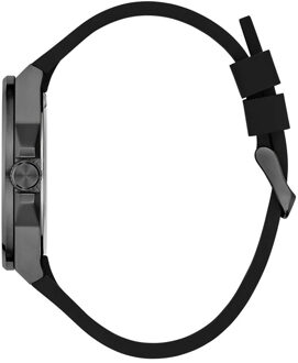 Guess Vinyl Heren Horloge Zwart GW0790G2