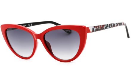 Guess Vrouwen Zonnebril 56/16/140 mm Hars Rood - One Size