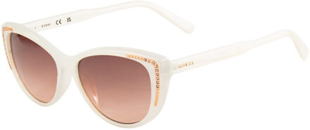 Guess Vrouwen Zonnebril 56/16/150 mm Geïnjecteerd Beige - One Size