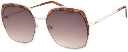 Guess Vrouwen Zonnebril 59/18/145 mm Metaal Goud - One Size