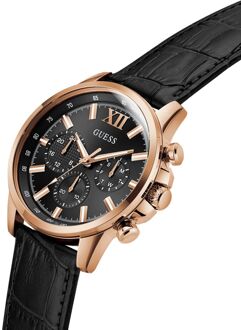 Guess Walker Heren Zwarte Horloge GW0901G5 - maat