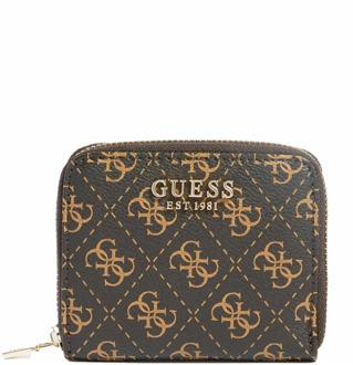 Guess Wallets Cardholders Guess , Brown , Dames - ONE Size