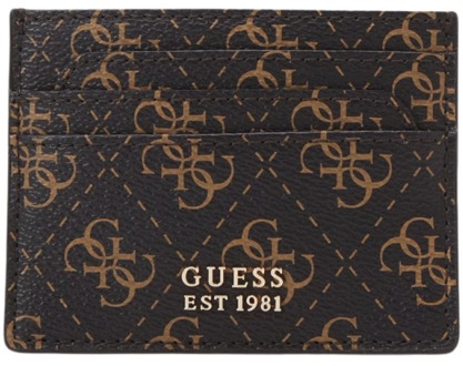 Guess Wallets Cardholders Guess , Brown , Dames - ONE Size