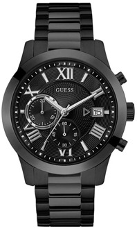Guess Watches W0668G5 Roestvrij staal Zwart