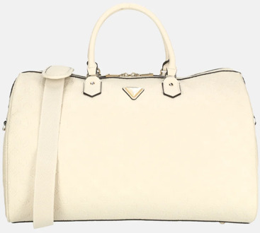 Guess Wilder duffle weekendtas bone Ecru