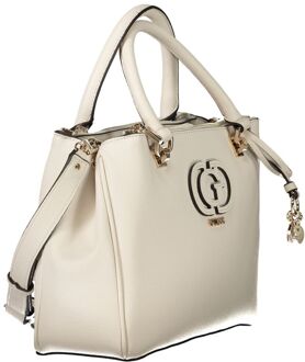 Guess Witte Polyethyleen Handtas - maat