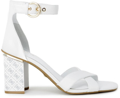 Guess Witte Sandalen voor Dames Guess , White , Dames - 40 EU