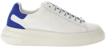 Guess Witte Sneakers voor Heren Guess , White , Heren - 43 Eu,42 Eu,45 Eu,41 EU