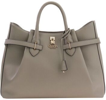 Guess Yesba Girlfriend Satchel dark taupe handtas dames - H 29 x B 37 x D 12 cm