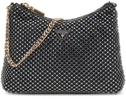 Guess Zalina top zip schoudertas - maat One size Grijs