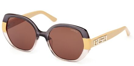 Guess Zonnebril Geometrisch Model Geel - T/U
