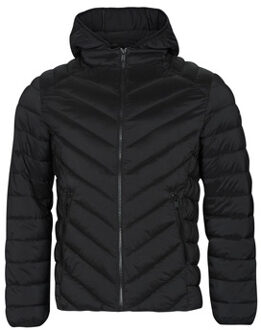 Guess Zwarte Heren Winterjas met Capuchon Guess , Black , Heren - S