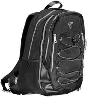 Guess Zwarte Polyamide Rugzak - One Size