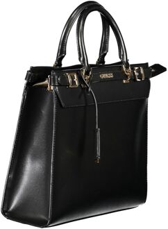 Guess Zwarte Polyethyleen Handtas - maat