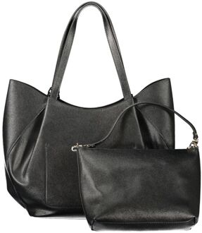 Guess Zwarte Polyethyleen Handtas - maat