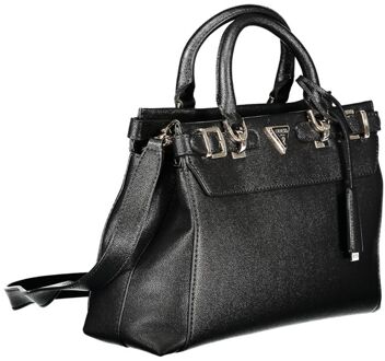 Guess Zwarte Polyethyleen Handtas - maat