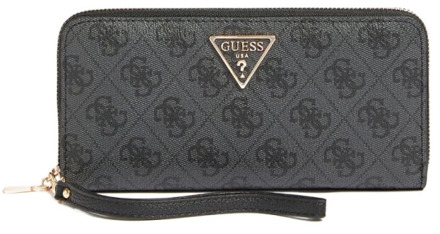 Guess Zwarte portemonnee met meerdere vakken Guess , Black , Dames - ONE Size