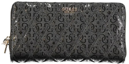 Guess Zwarte portemonnee met meerdere vakken Guess , Black , Dames - ONE Size