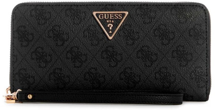 Guess Zwarte portemonnee met meerdere vakken Guess , Black , Dames - ONE Size