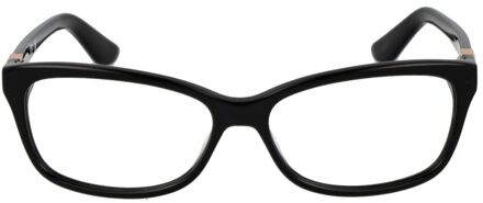 Guess Zwarte Rechte Hoekige Bril - One Size