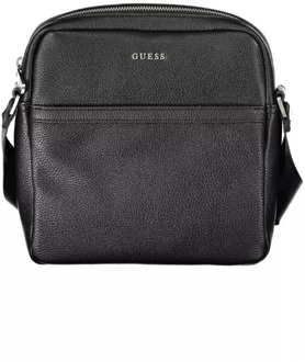 Guess Zwarte Riviera Crossbody Tas Guess , Black , Dames - ONE Size