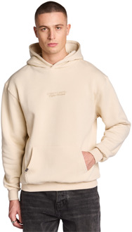 Guessepie Hoodies Heren - Wit - Maat XL - Katoen Fleece White