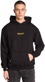 Guessepie Hoodies Heren - Zwart - Maat S - Katoen Fleece Black