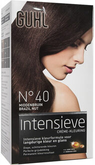 Guhl Pearlance Intensieve Crème-Haarkleuring 40 Middenbruin Brazil Nut