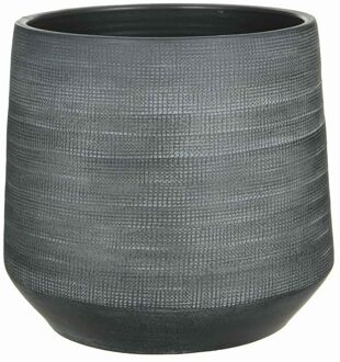 guido pot rond grijs maat: 32 x 36cm