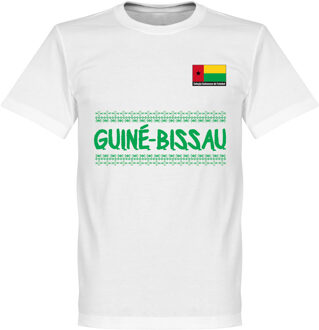 Guinea-Bissau Team T-Shirt - Wit - XXL