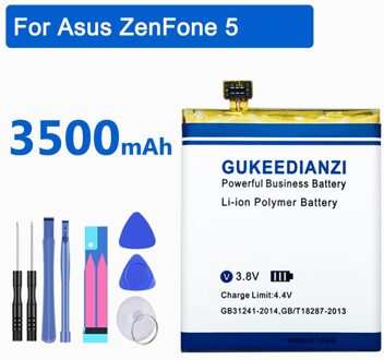 Gukeedianzi Batterij C11P1324 Voor Asus Zenfone 5 A500G A500 A500CG A501CG A500KL Mobiele Telefoon Batterij 3500Mah + ZenFone5 Power bank